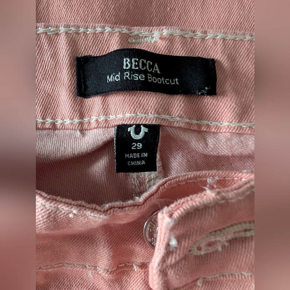 TRUE RELIGION Becca Women's Mid Rise Bootcut Jeans - Picture 2 of 9